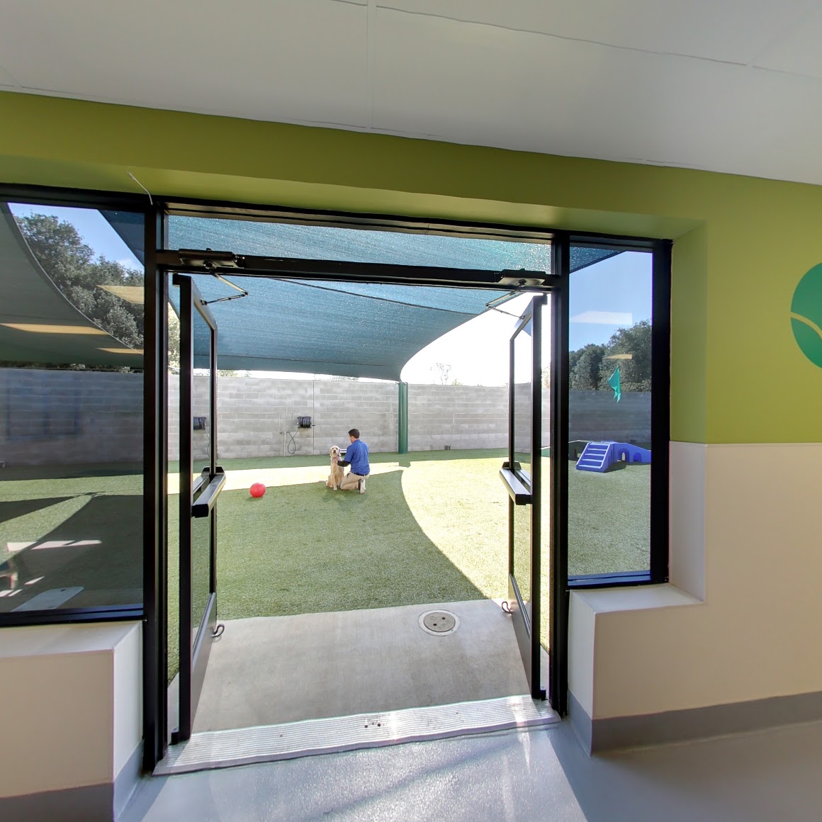 Outside Play Area entrance