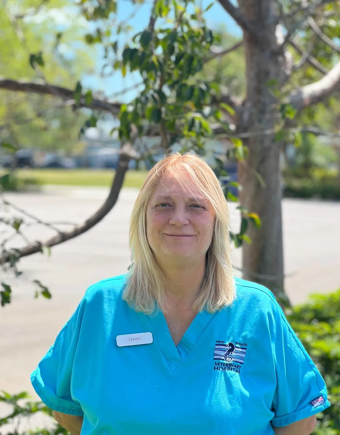Vero Beach Veterinary Hospital's Lesley Vero Beach Veterinary Hospital's Lesley