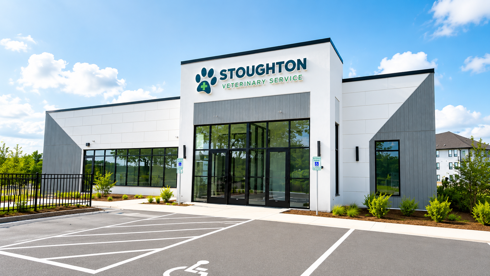 Stoughton front door view