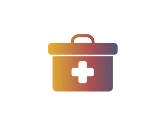 Icon of a first aid kit Icon of a first aid kit