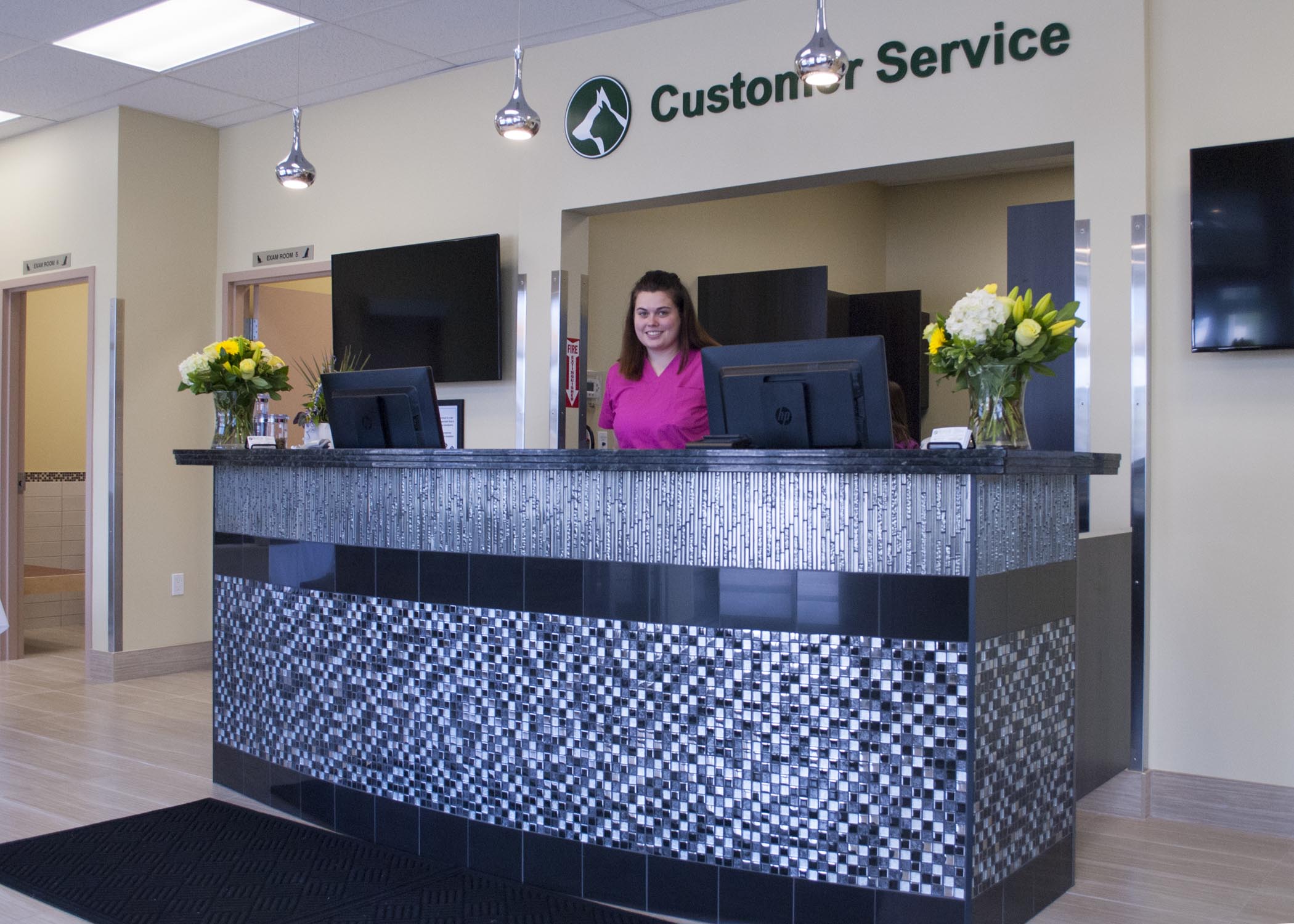 Front service desk