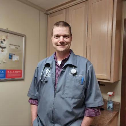 Todd Crowe DVM at Eastview Veterinary Clinic