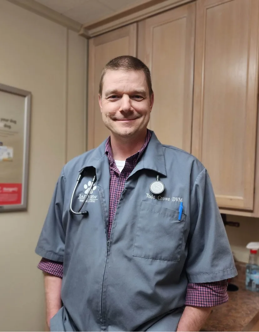 Todd Crowe DVM at Eastview Veterinary Clinic