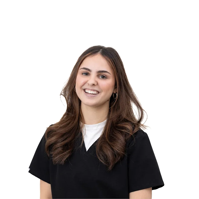 A portrait of a veterinary assistant A portrait of a veterinary assistant