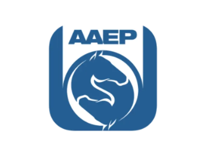 Logo for the American Association of Equine Practitioners