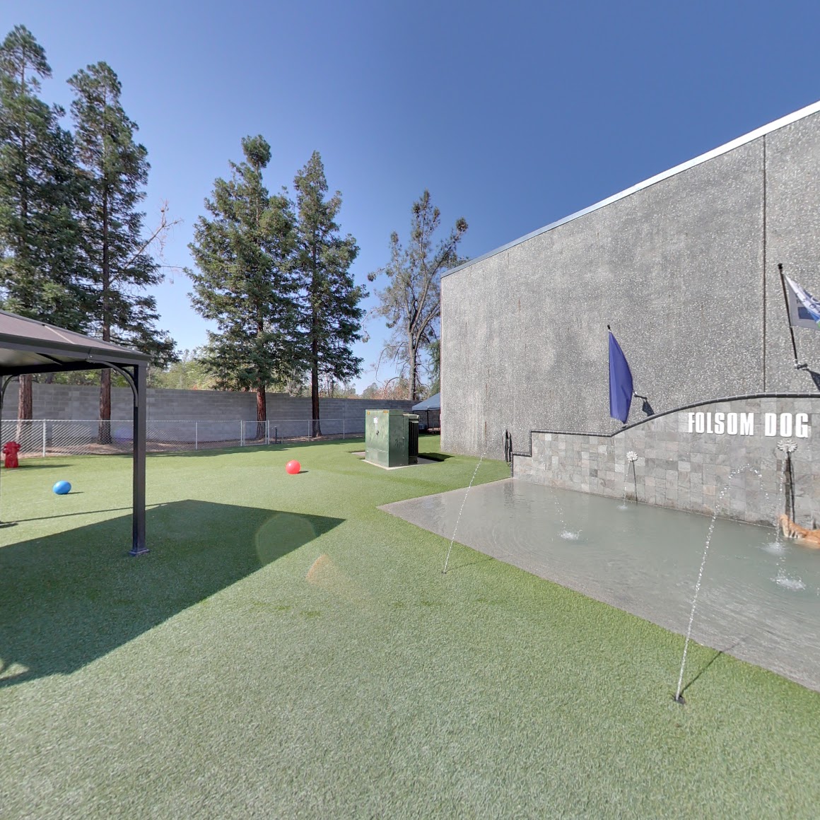 Outside Play Area on the side