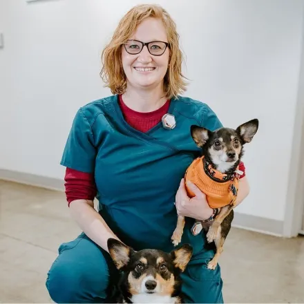 Doctor Melissa Mason at Sacajawea Veterinary Hospital