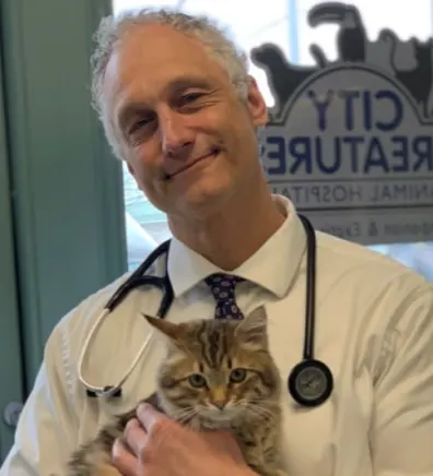 Dr. James Albert at City Creatures Animal Hospital NY