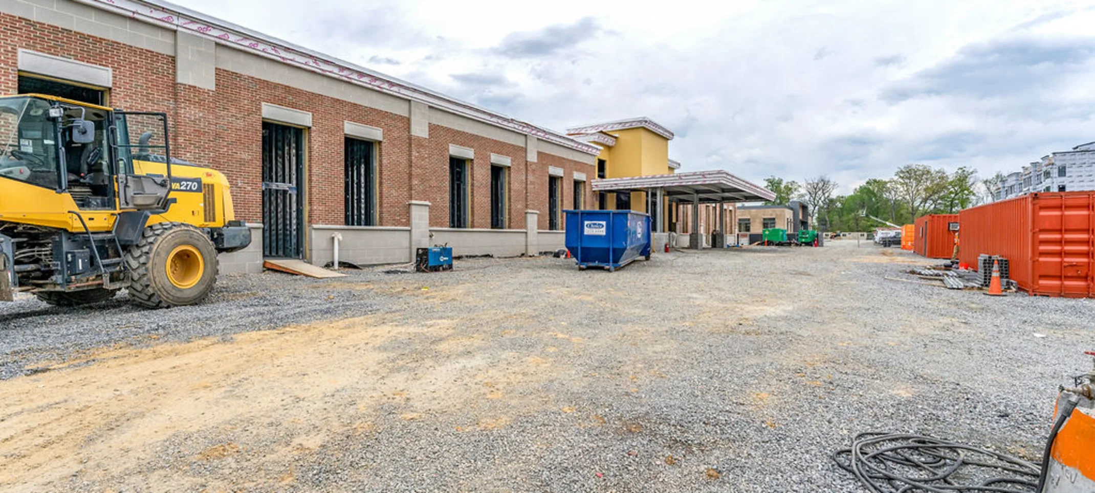 Outside construction zone Outside construction zone