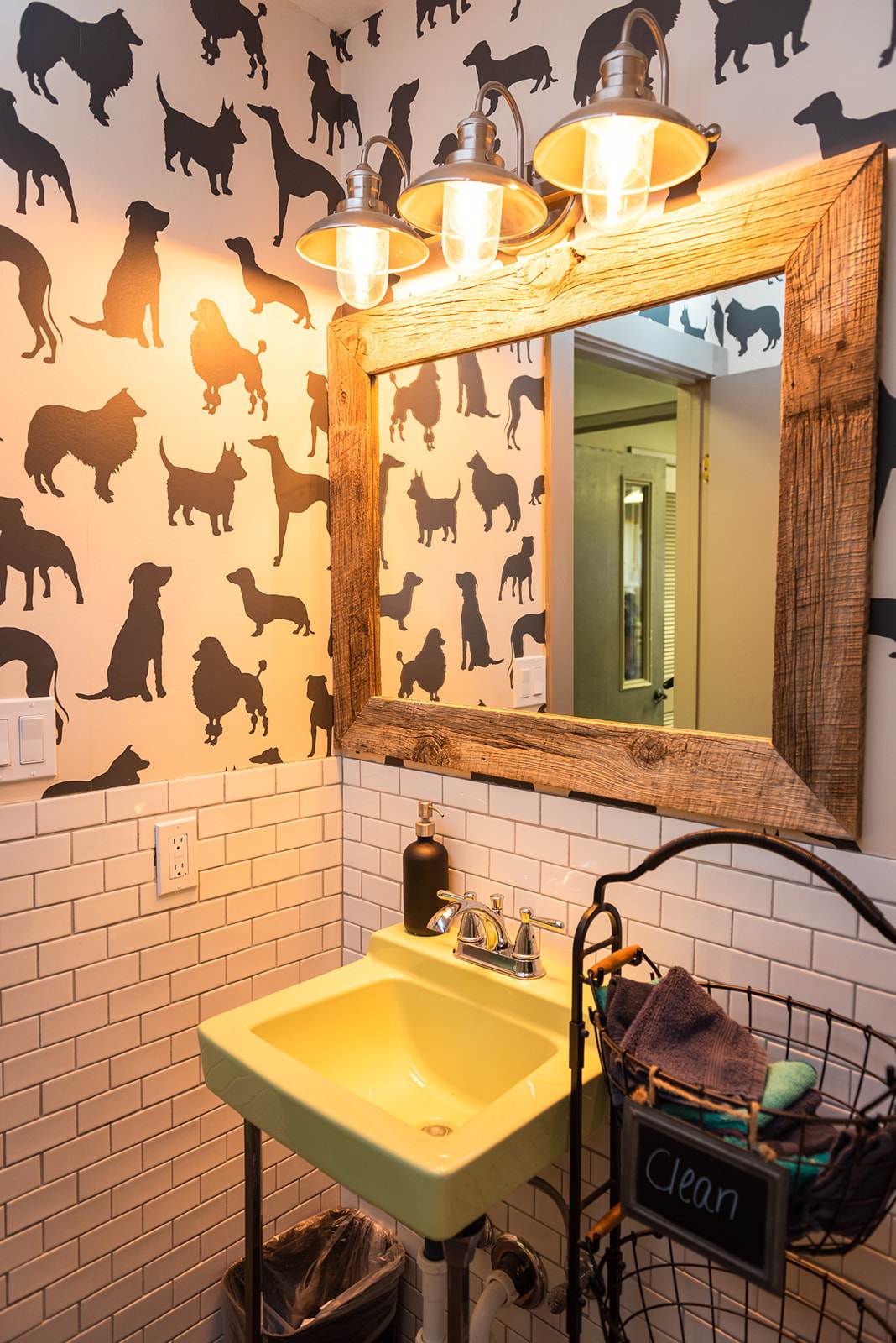Bathroom and sink at The Valley Veterinary Hospital