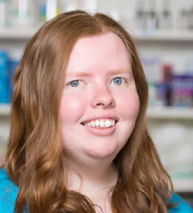 Christie smiling at the camera Christie smiling at the camera