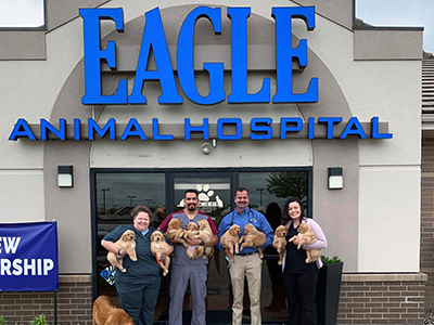 Exterior of the hospital