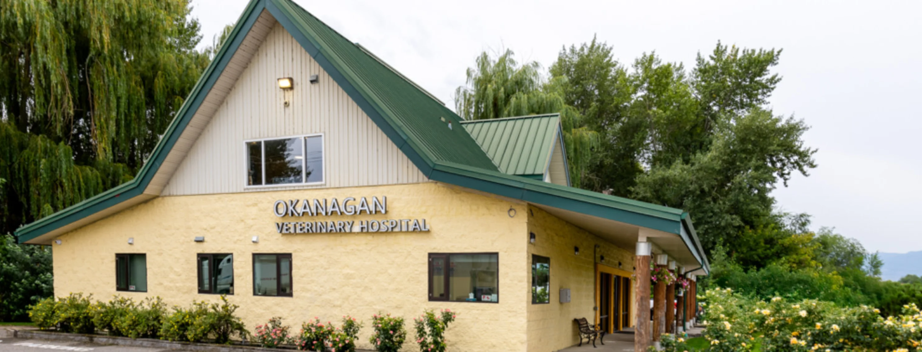 Okanagan Veterinary Hospital Exterior Okanagan Veterinary Hospital Exterior