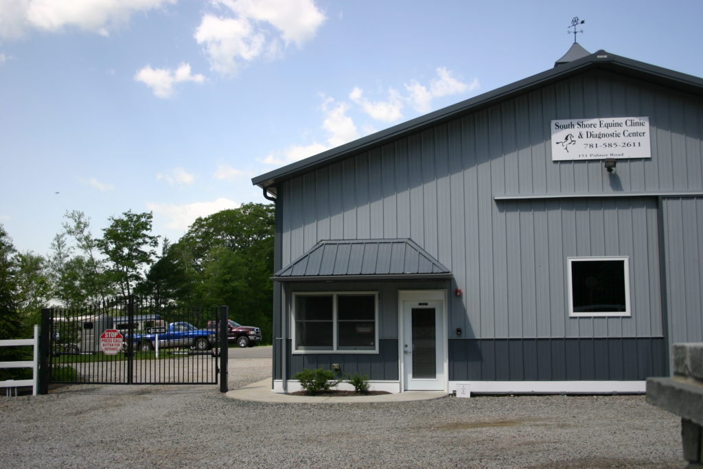 Exterior of South Shore Equine Clinic & Diagnostic Center