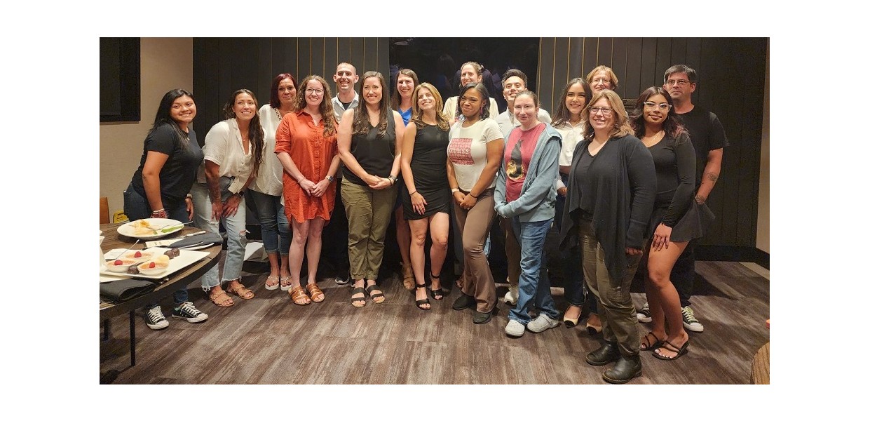 Staff members at Hanover Park Animal Care Center