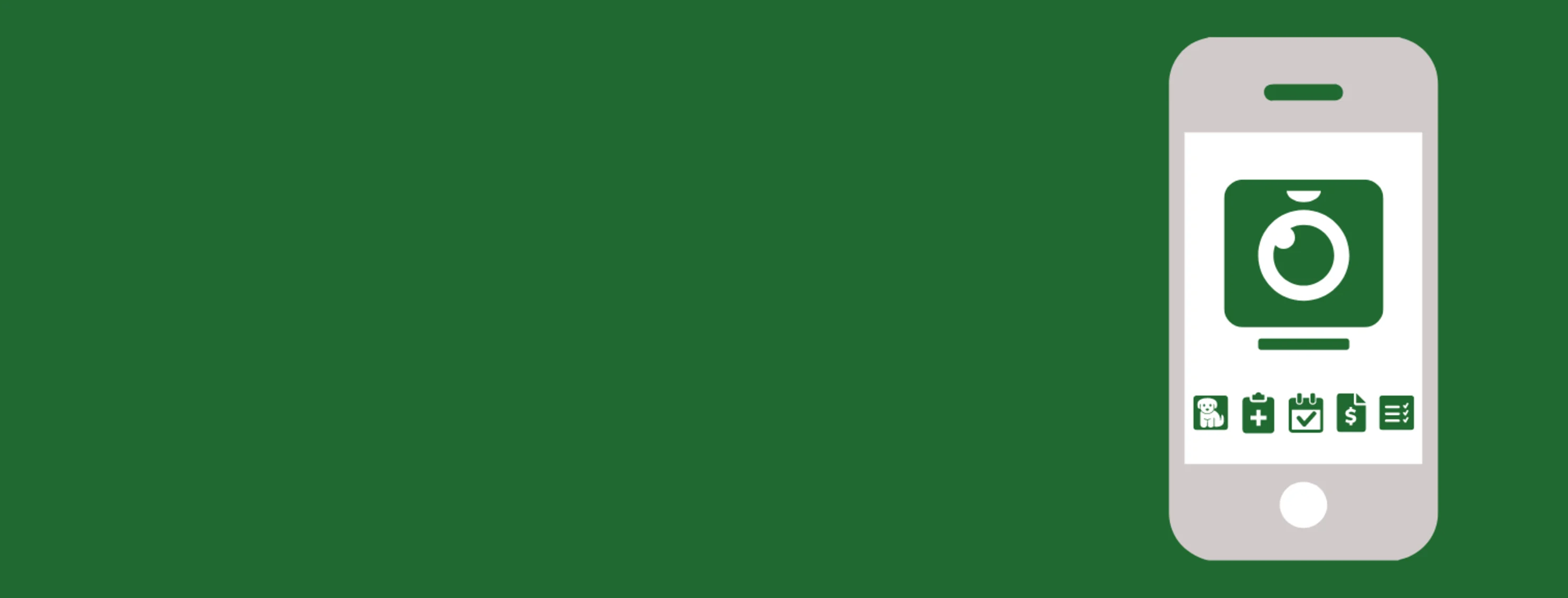 Drawing of a smart phone highlighting a web cam icon Drawing of a smart phone highlighting a web cam icon