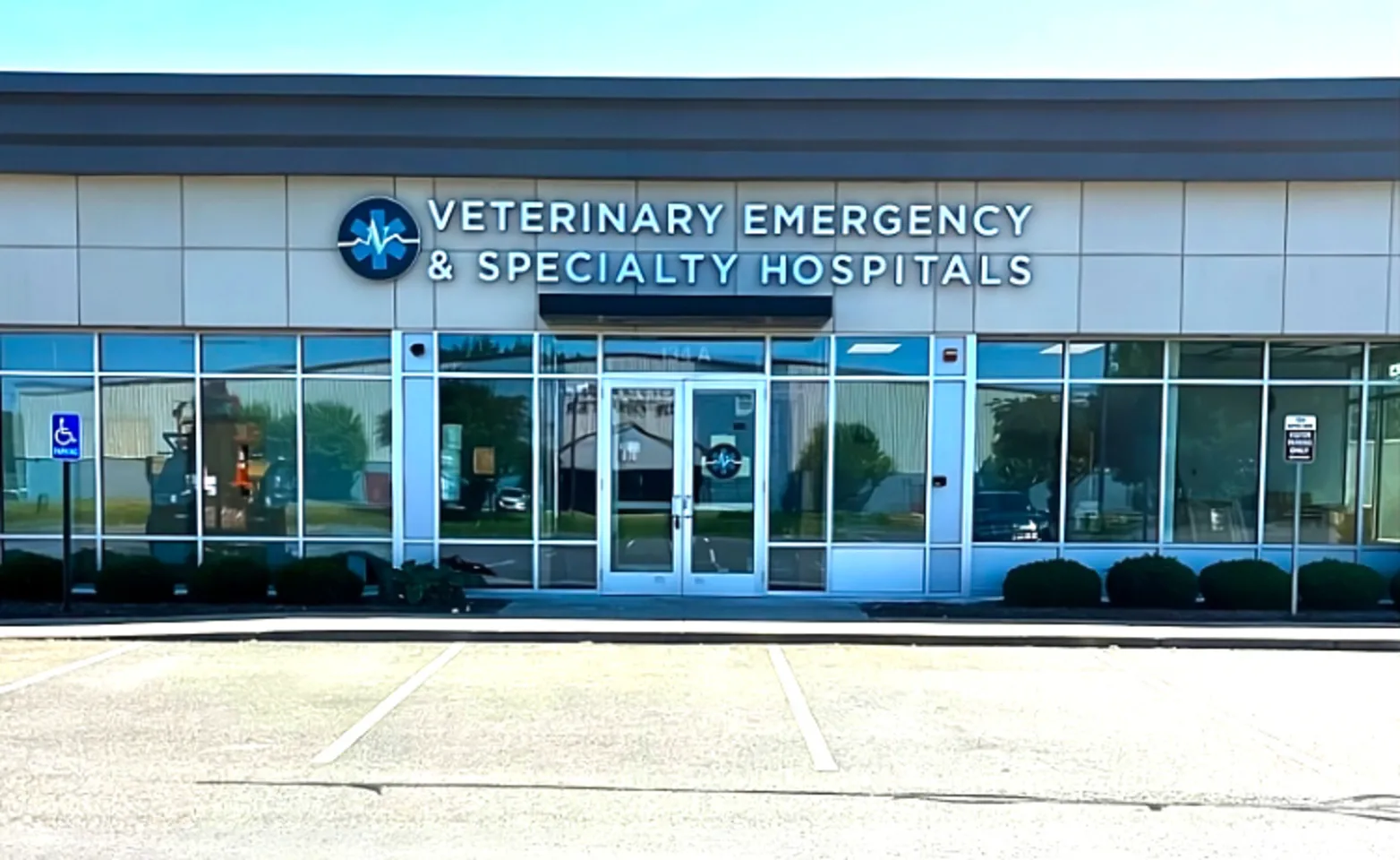 Exterior view of Veterinary Emergency Specialty Hospitals