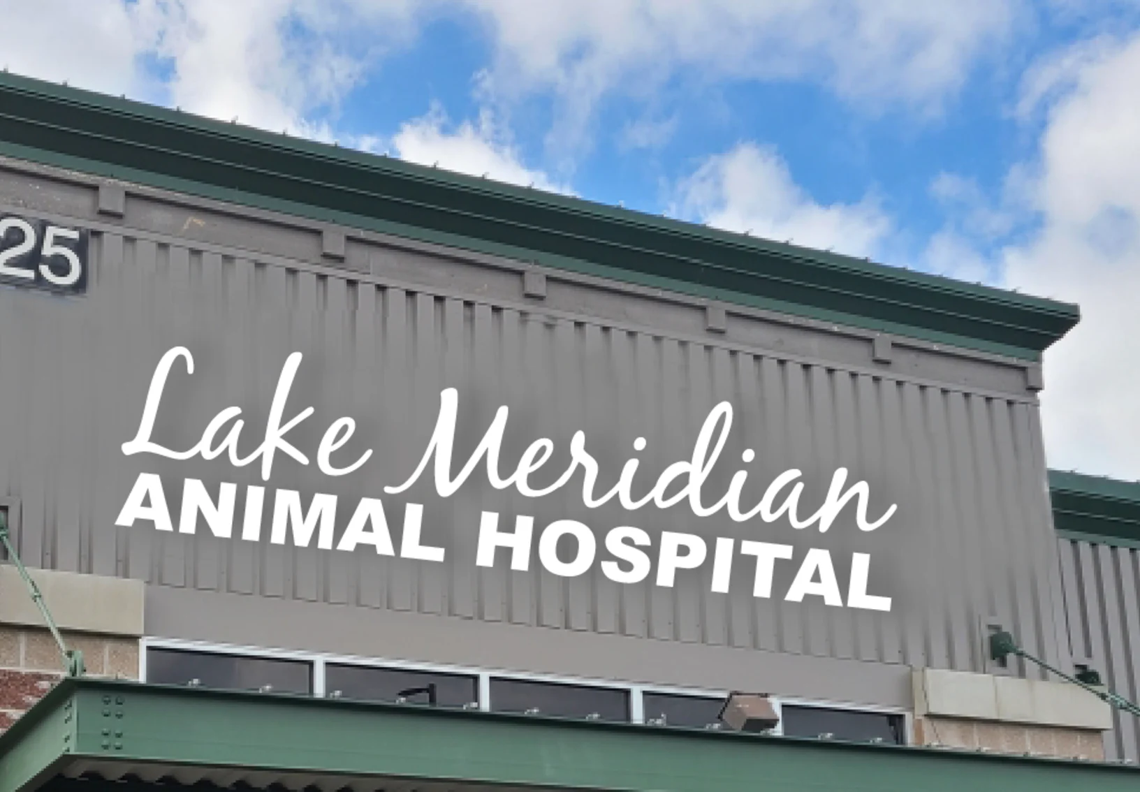 Exterior of Lake Meridian Animal Hospital