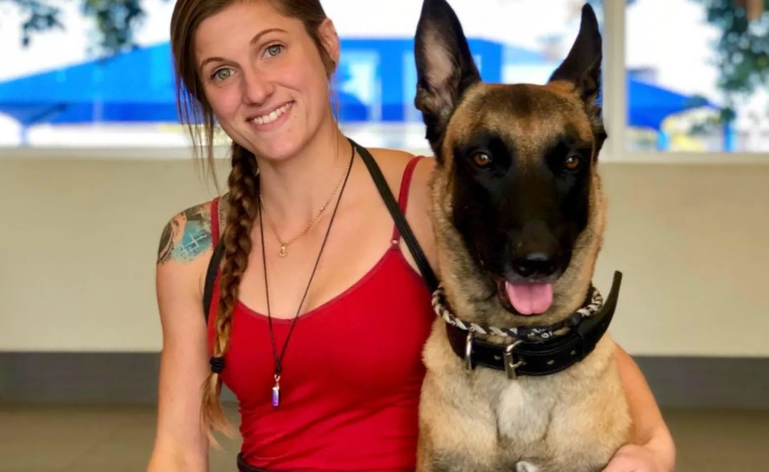 Hannah Cartwright, trainer at Lauderdale Pet Lodge Hannah Cartwright, trainer at Lauderdale Pet Lodge