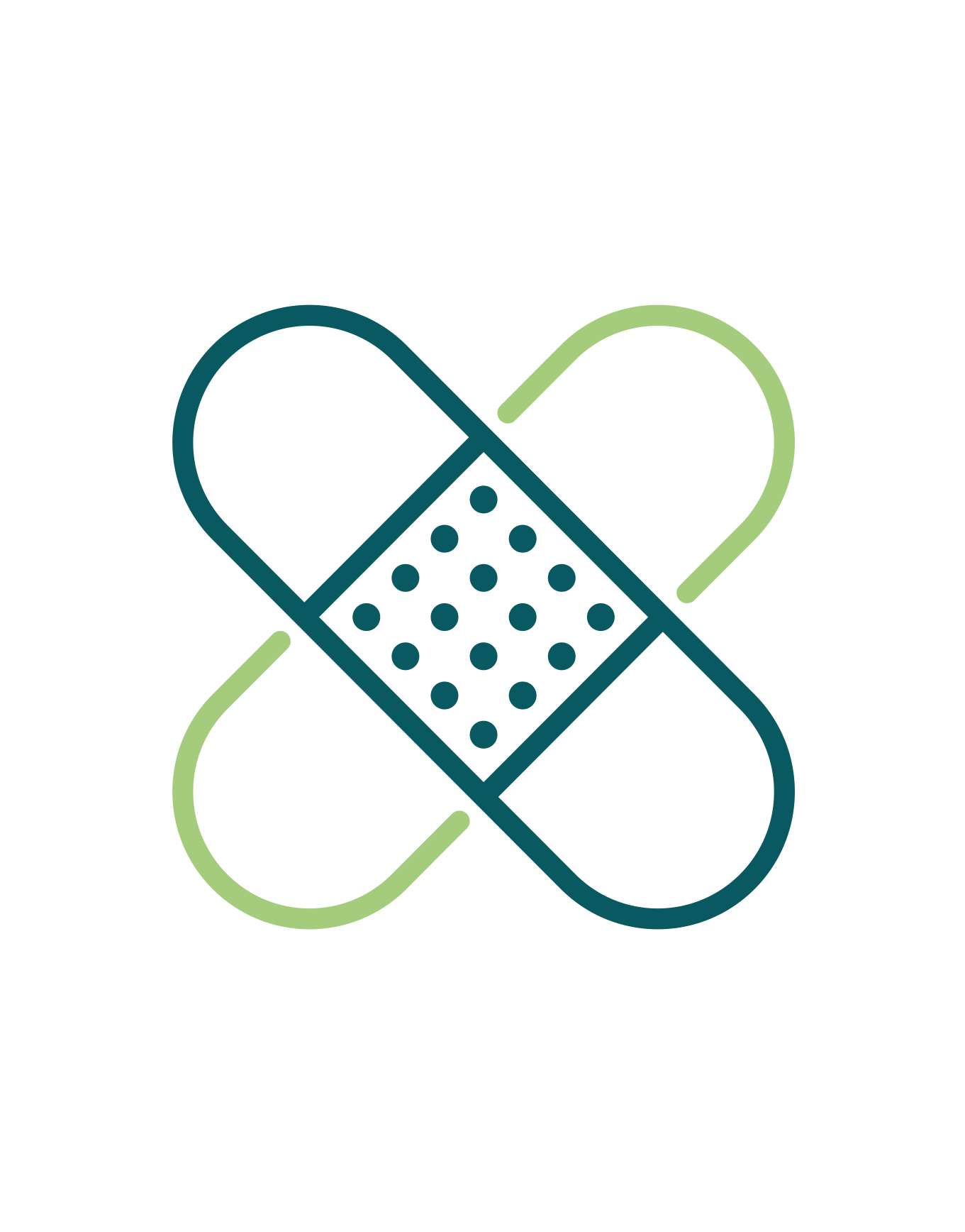 minor injuries band aid icon