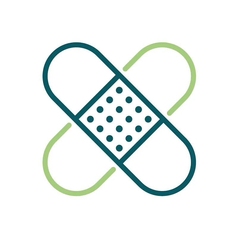 minor injuries band aid icon minor injuries band aid icon