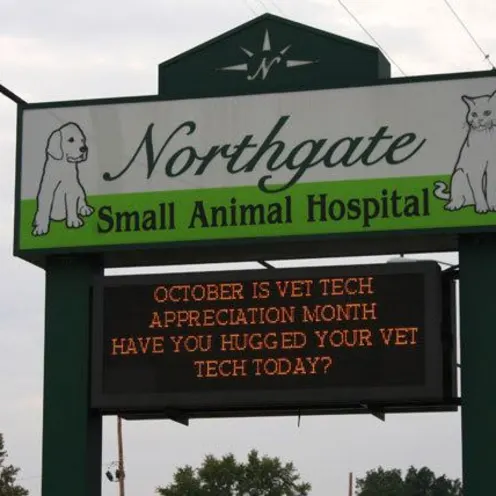 Northgate Small Animal Hospital Northgate Sign