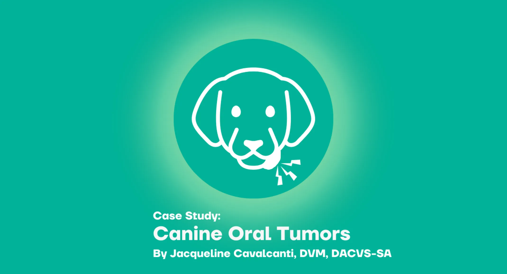 Icon of a dog with an oral tumor Icon of a dog with an oral tumor