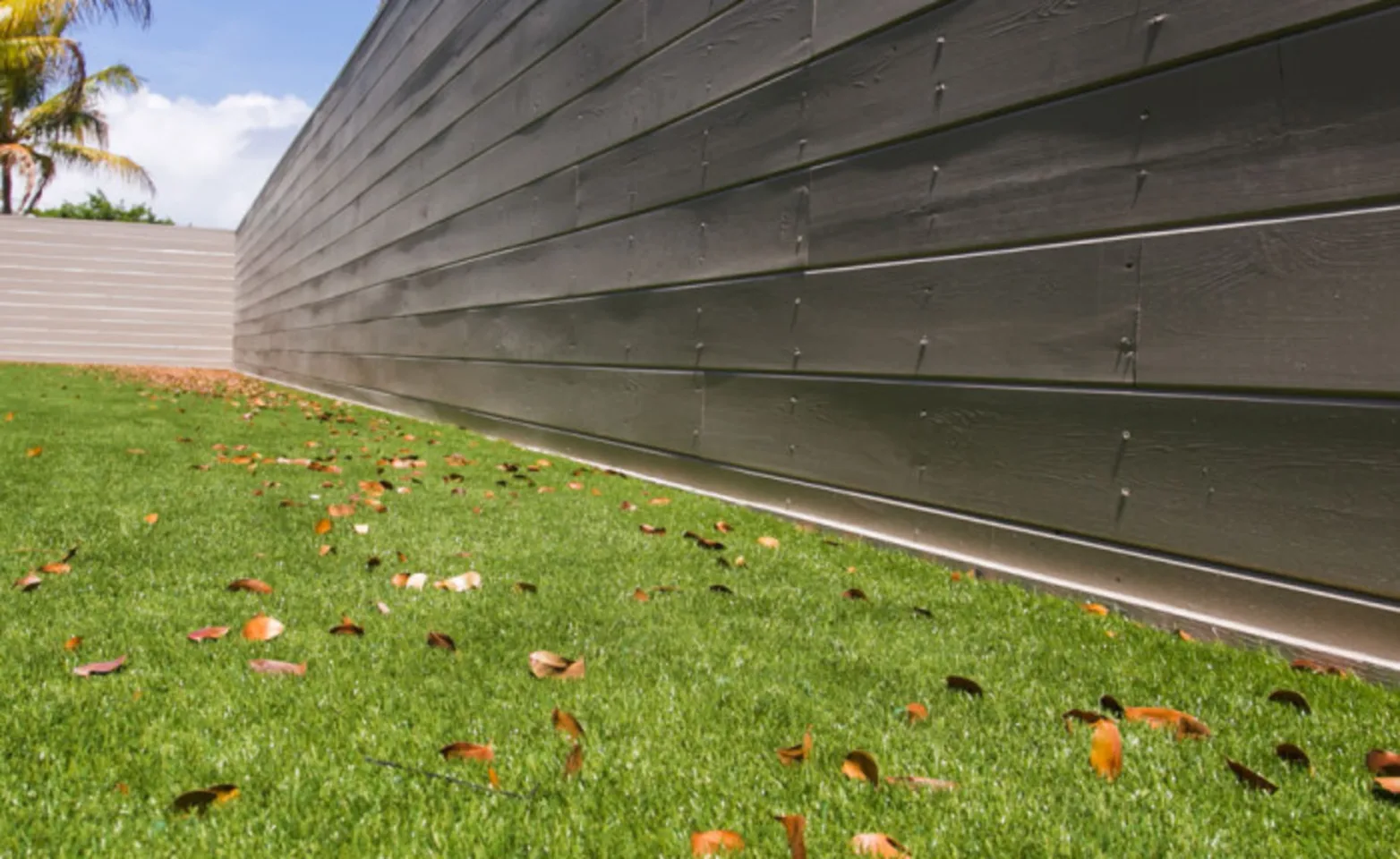 green grass at Posh Pet Hotel