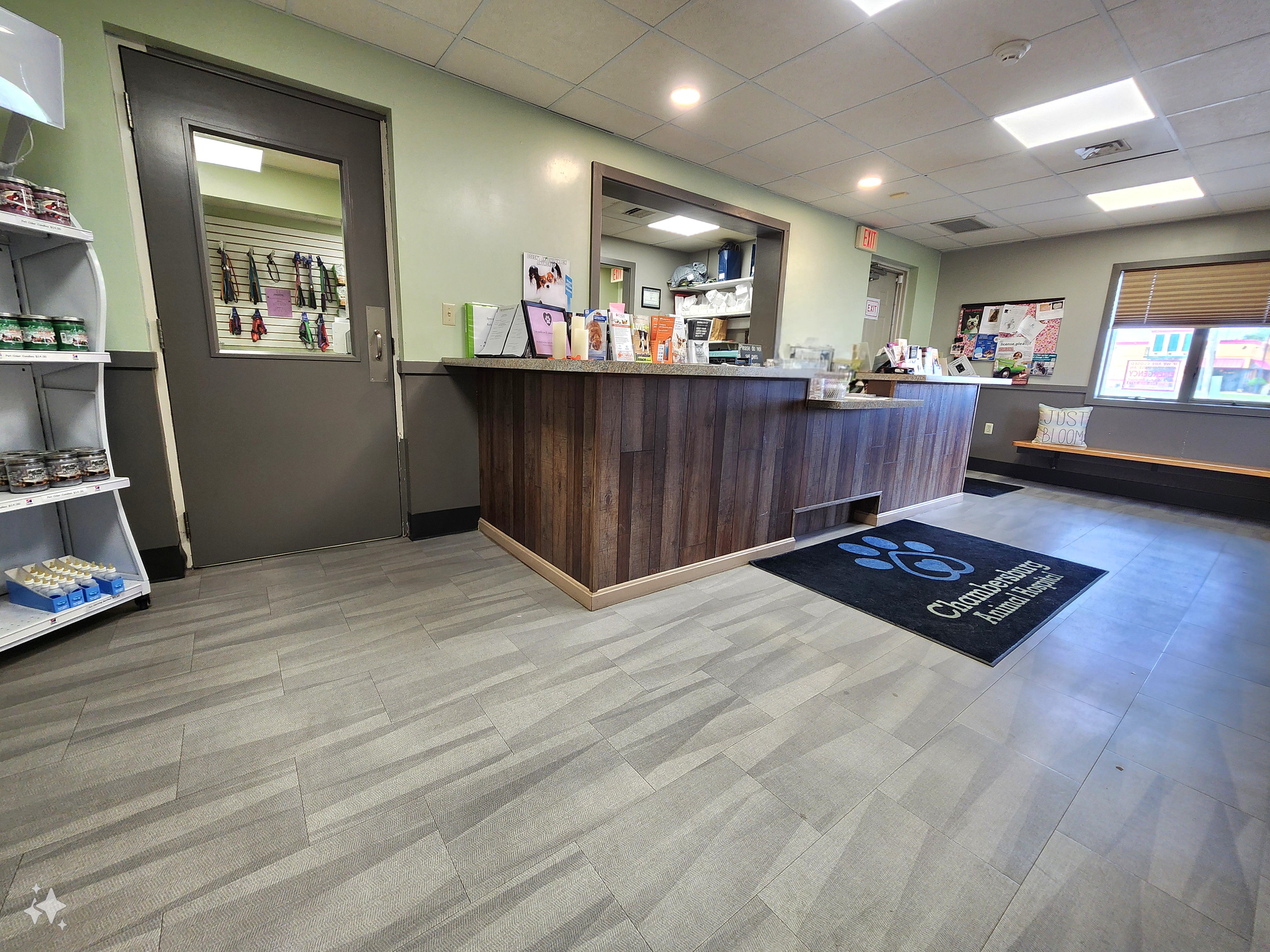 Chambersburg Animal Hospital Front Desk
