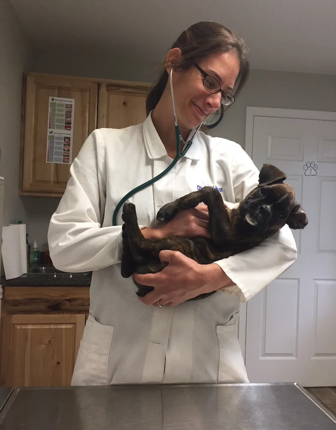 Kerri Hudson at Waterville Veterinary Clinic Kerri Hudson at Waterville Veterinary Clinic