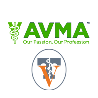 AVMA and Tennessee Veterinary Medicine Association logo