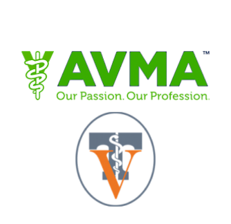 AVMA and Tennessee Veterinary Medicine Association logo AVMA and Tennessee Veterinary Medicine Association logo