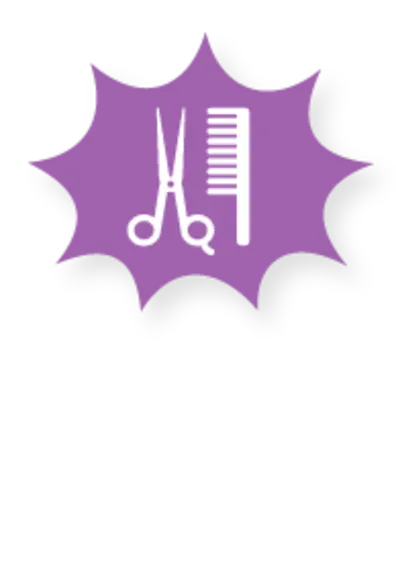 Purple Icon - Grooming Tools  Purple Icon - Grooming Tools