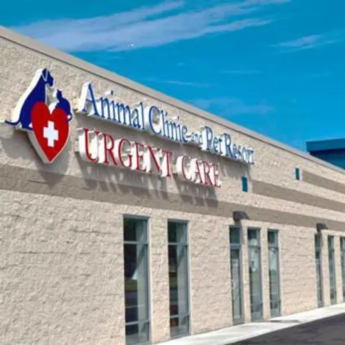 Urgent care hospital exterior Urgent care hospital exterior