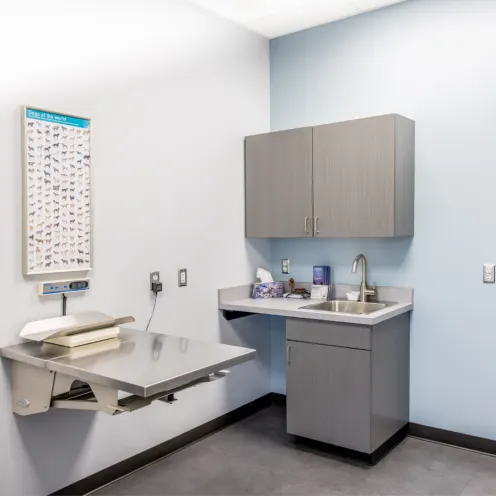 Room where patients can be seen