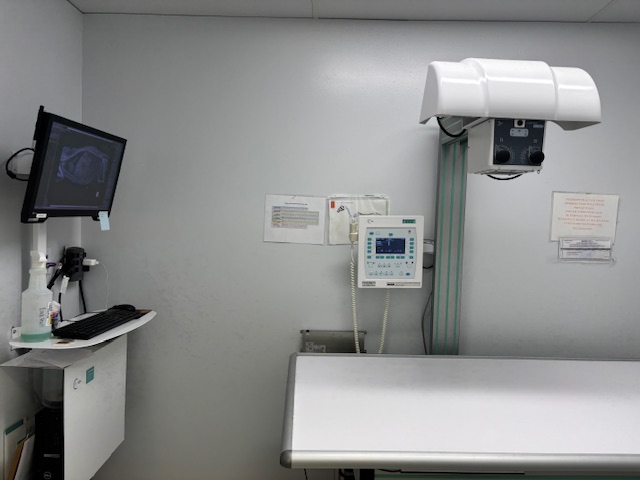 X-Ray Area at Parkway Veterinary Hospital