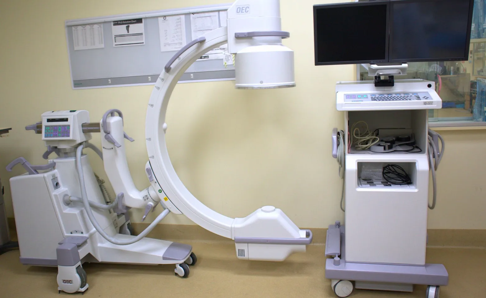 Fluroscopy image in vet office Fluroscopy image in vet office