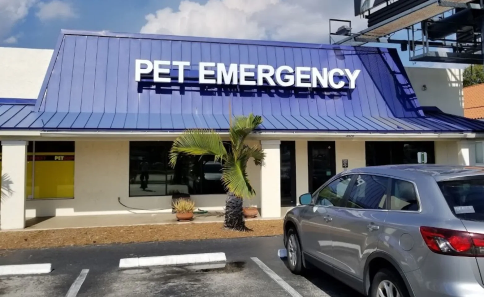 Exterior of Pet Emergency & Referral Center. Exterior of Pet Emergency & Referral Center.