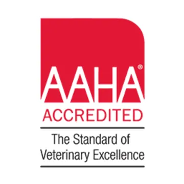 The American Animal Hospital Association (AAHA) logo The American Animal Hospital Association (AAHA) logo