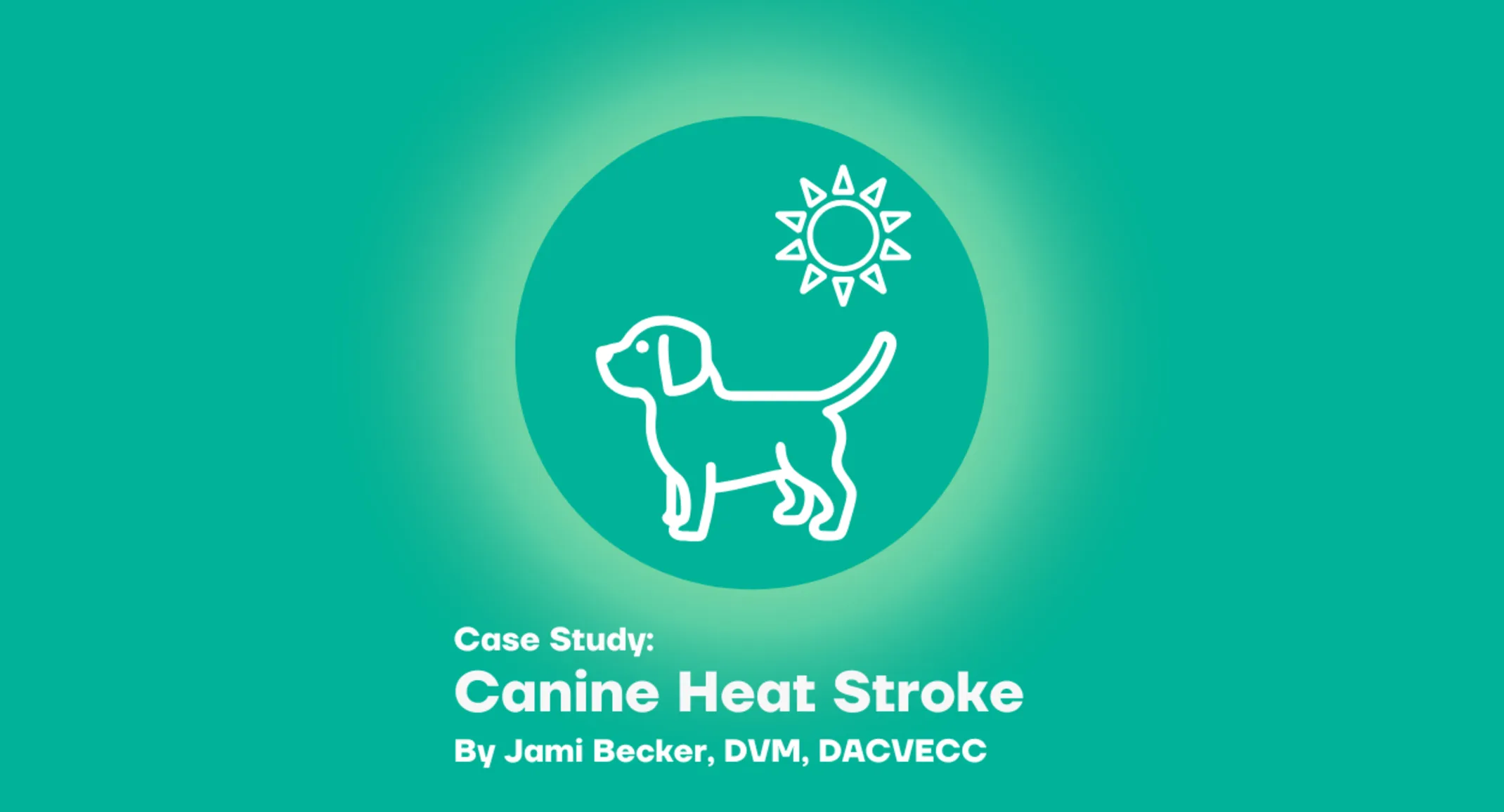 Icon of a dog and the sun Icon of a dog and the sun