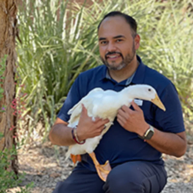 Gary w/duck Gary w/duck