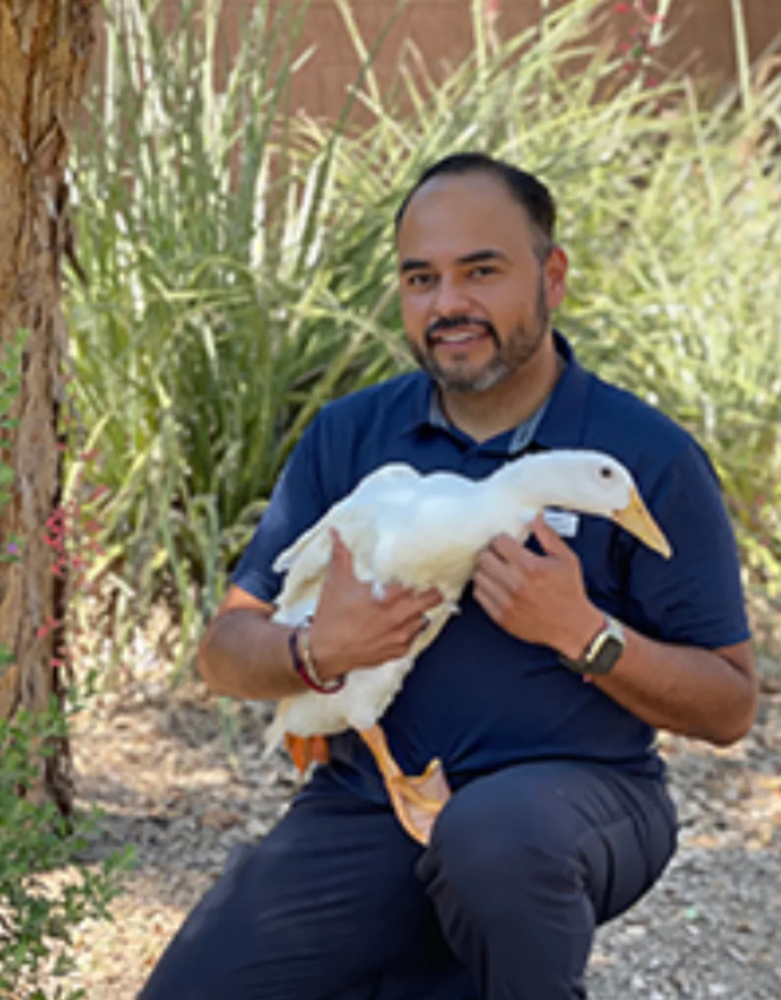 Gary w/duck Gary w/duck