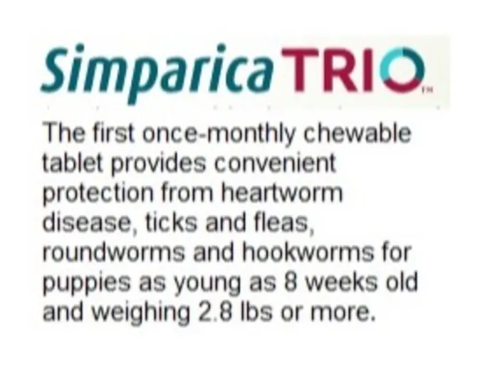 Princeton Animal Hospital Simparia Trio Promotion Details