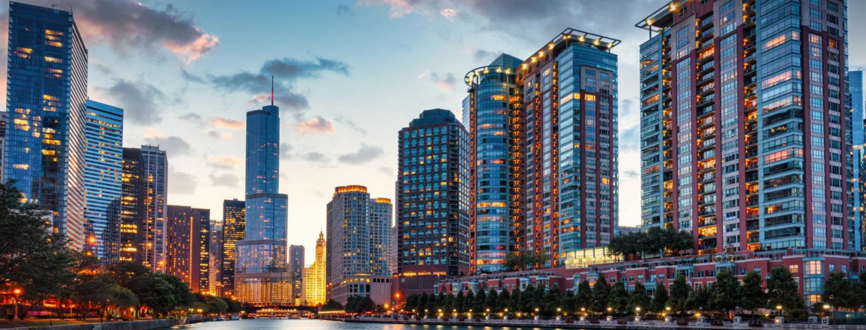 Chicago skyline  Chicago skyline