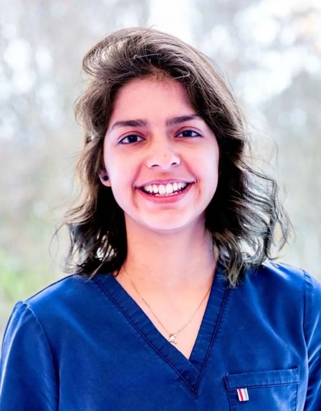 Kristi Quintero, DVM, part of emergency team Kristi Quintero, DVM, part of emergency team