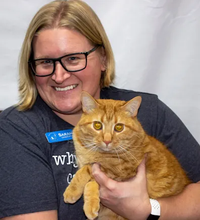 Sarah Krause, CVT at Memorial Drive Veterinary Clinic Sarah Krause, CVT at Memorial Drive Veterinary Clinic