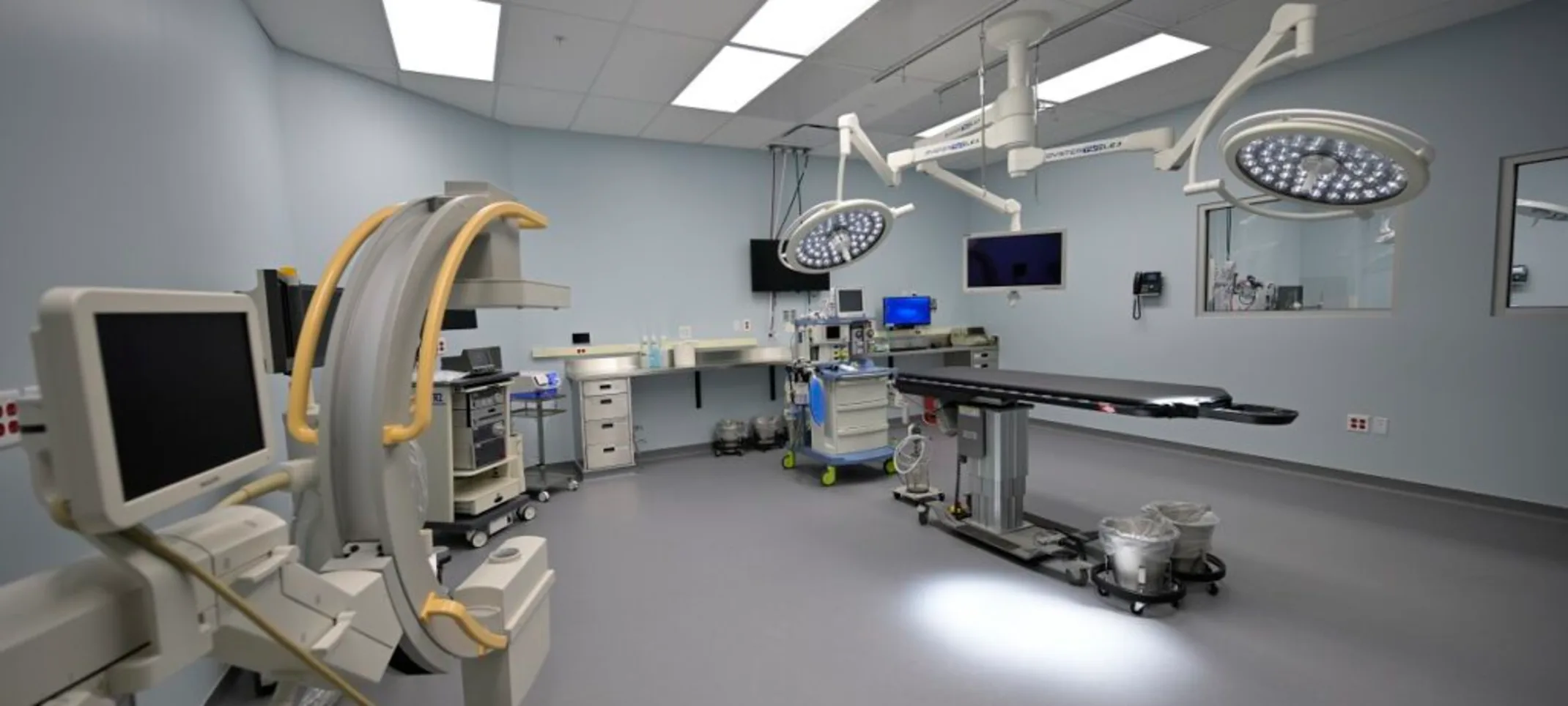 A view of an operating room at Animal Emergency & Referral Associates A view of an operating room at Animal Emergency & Referral Associates