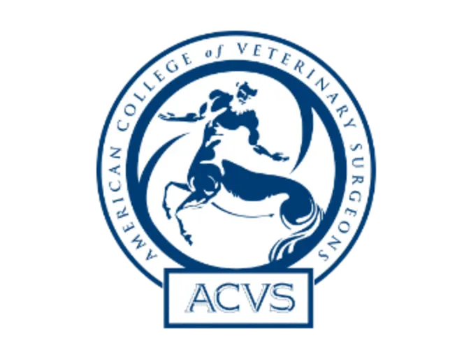 Logo for the American College of Veterinary Surgeons