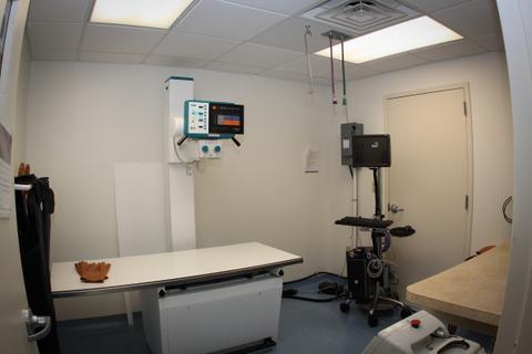 X-Ray room with table