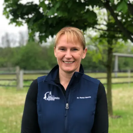 A PORTRAIT PHOTO OF DR. RACHEL BOURNE